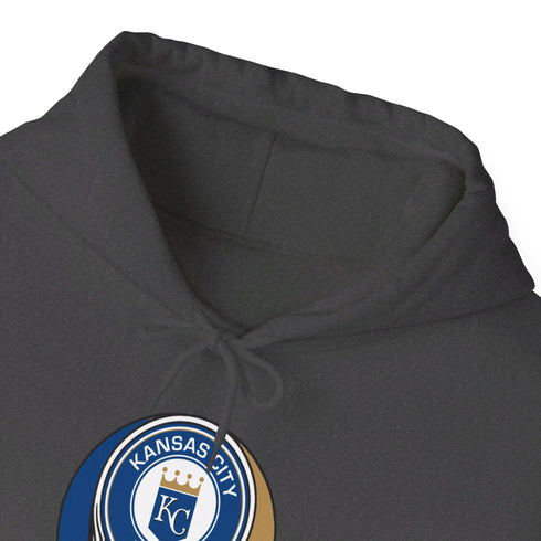 Kansas City Royals Grateful Dead Unisex Heavy Blend Hoodie - Hooded Sweatshirt - StealieShop